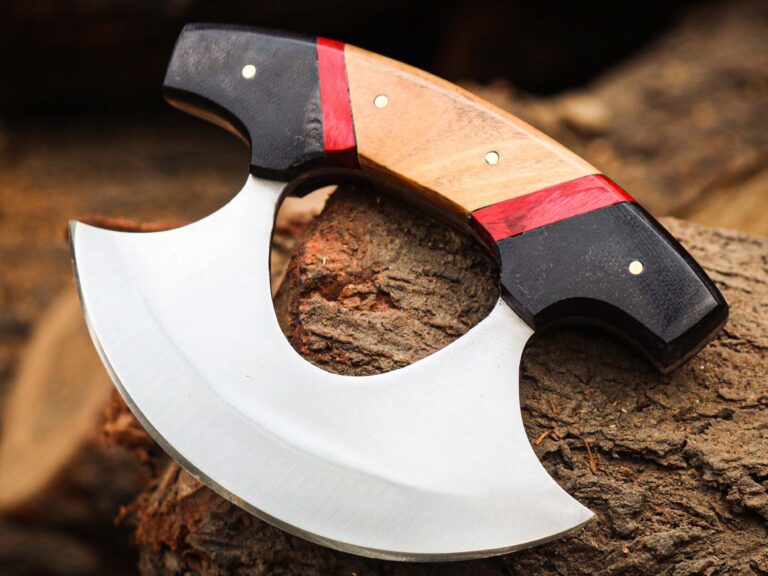 Beautiful ULU knife with Leather cover | Best Anniversary Gifts