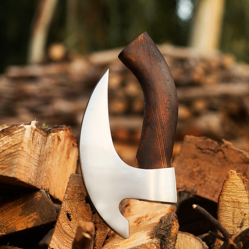 Royal Engraved Pizza Axe with Leather cover | best men Gifts