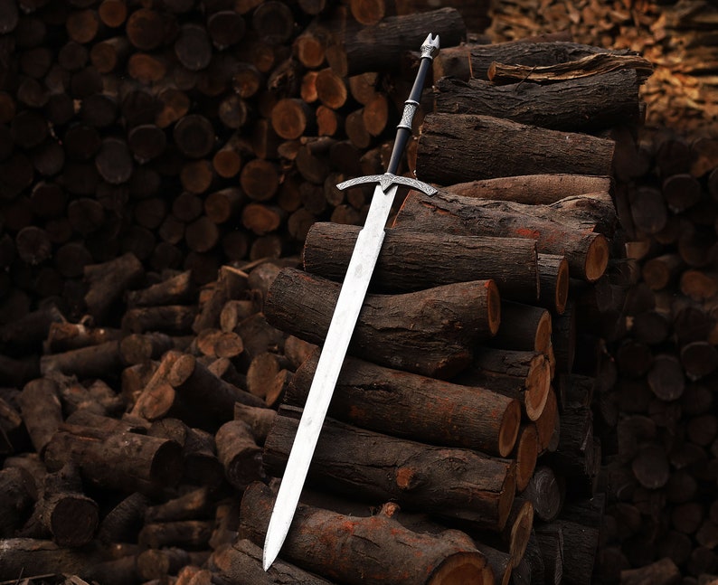 Handmade WitchKing Sword With Wall Mount | Best Handmade Gifts