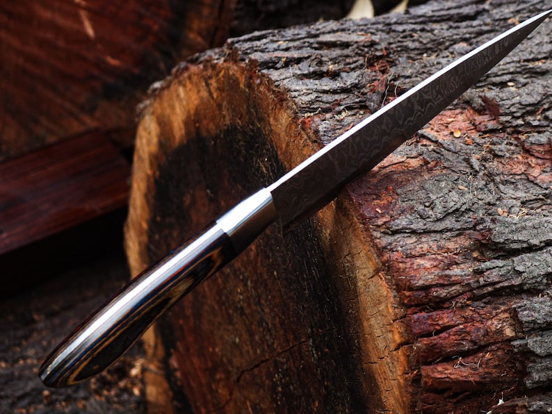 Damascus chef knife|  gift for him | | valentine's day gift | anniversary gift
